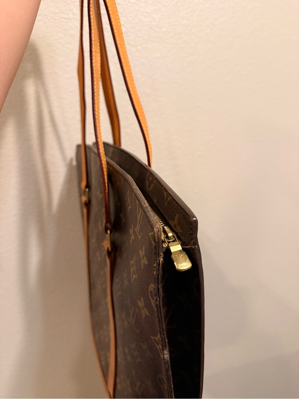 Louis Vuitton Brown Monogram Babylon Tote Bag - Picture 7 of 16